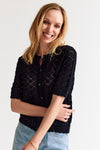 Sofia Knit Cardigan Black