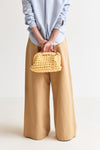 Rivera Pleated Trousers Jonc