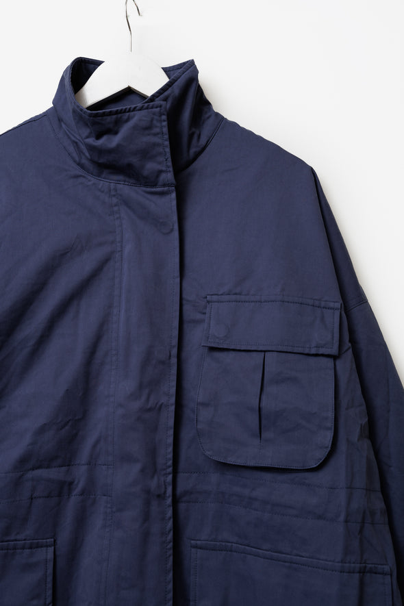 Peter Parka Navy Blue