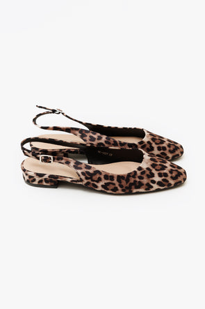 Léah Slingback Leopard