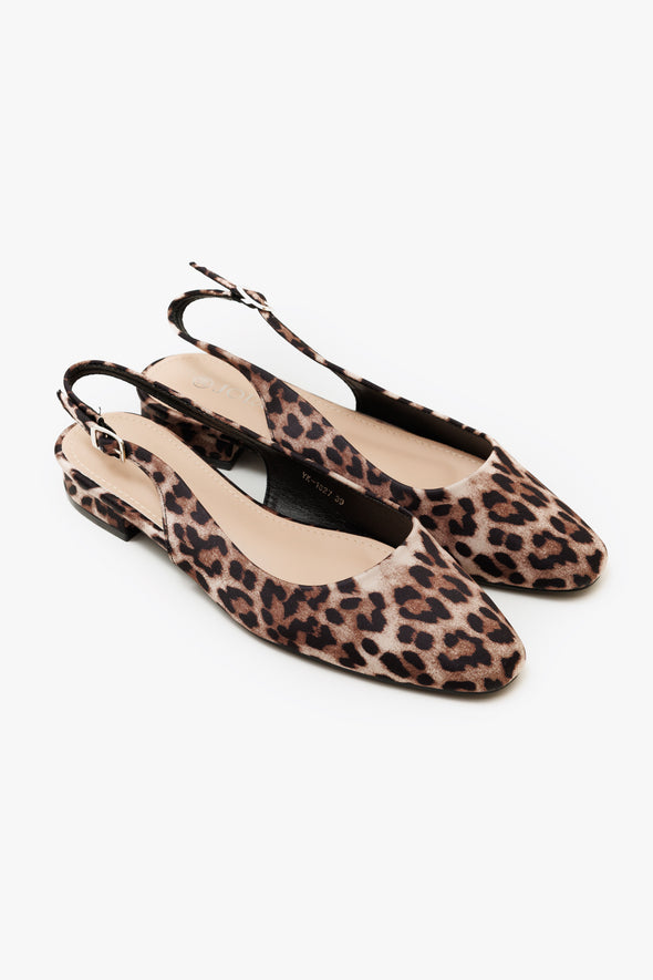 Léah Slingback Leopard