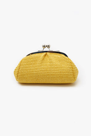 Zoé Raffia Bag Yellow