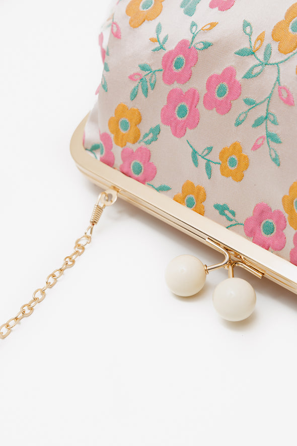 Georgette Clutch Abricot