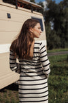 Themis Dress Stripes