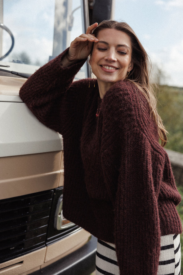 Harriet Jumper Burgundy