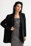 Rita Relaxed Blazer Black