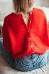 Maddie Cardigan Red