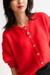 Maddie Cardigan Red