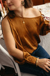 Josephine Blouse Bronze