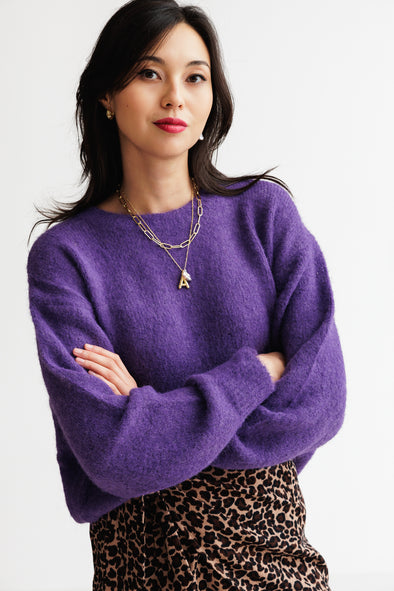 Maddie Knit Violet