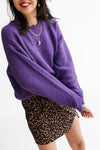 Ares Wrap Leopard Skirt