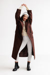 Oversized Haima Coat Chicory Coffee