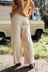 Juno Denim Trousers Natural Neps