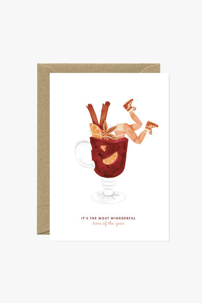 Winederful Greeting Card