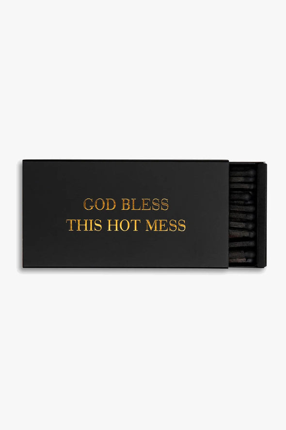 God Bless This Hot Mess Matches Large