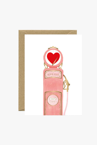 Love Gas Greeting Card