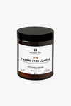 Amber and Light Vegetable Scented Candle No. 18