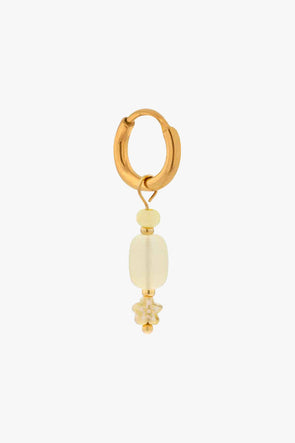 Single Limoncello Hoop Gold