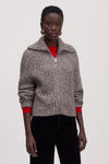 Lucila Cardigan Egret & Morel