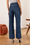 Capucine Wide Denim Blue Brut