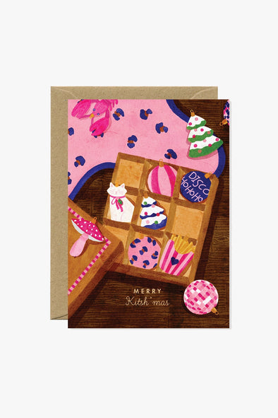 Merry Kitshmas Greeting Card
