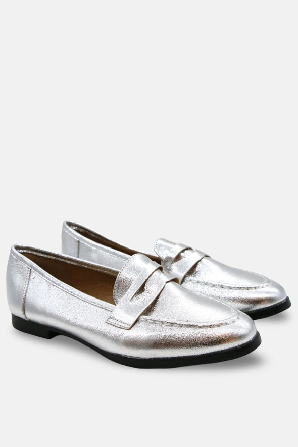 Mona Loafer Silver