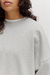 Oversized Emielia Sweater Grey Melange