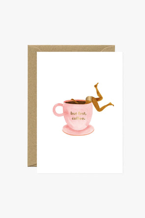 But First Coffee Card