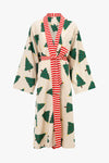 Christmas Forest Long Kimono