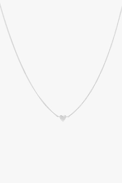 Te Quiero Necklace Silver