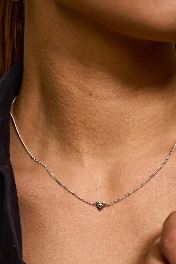 Te Quiero Necklace Silver