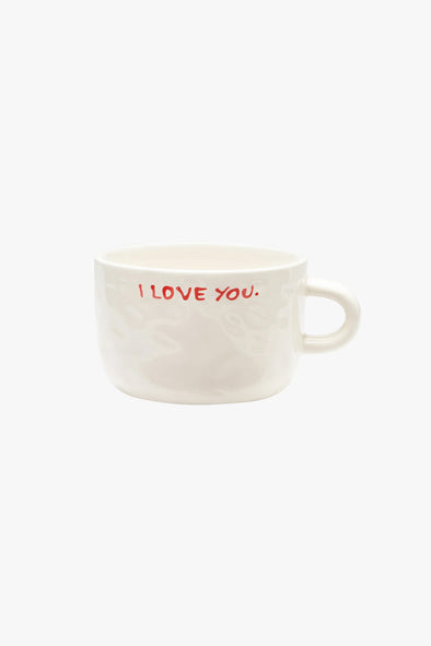 I Love You Cappuccino Mug