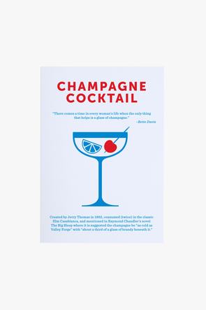 Champagne Cocktail Greeting Card