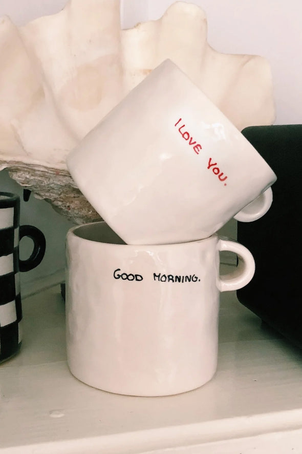 Good Morning Mug Set Of 2