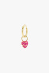 Single Lovely Day Earring Goldplated