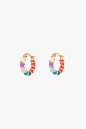 Holographic Hoop Earrings