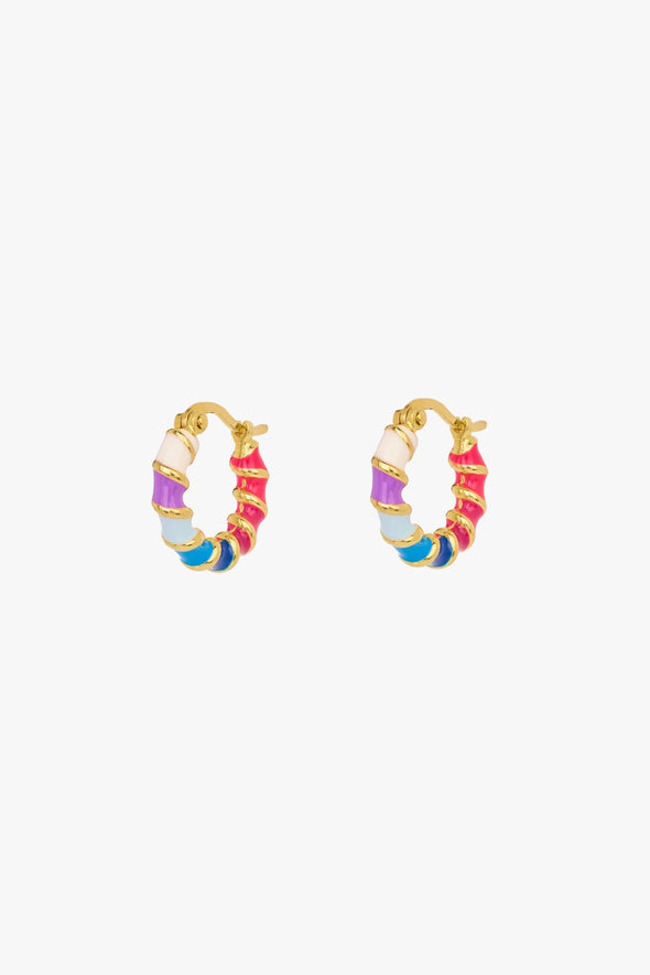 Holographic Hoop Earrings