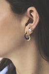 Single Luna Ring Earring