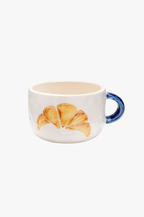 Croissant Cappuccino Mug