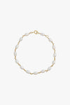 Clutching Pearls Bracelet Goldplated