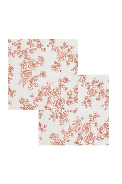 Whimsical Rose Napkin Set