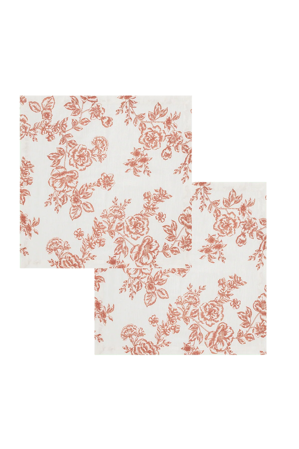 Whimsical Rose Napkin Set