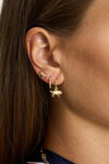 Single Piglet Stud Goldplated