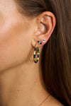 Single Night Fly Stud Goldplated