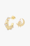 Set Pierrot's Reverie Earrings Goldplated