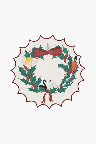 Christmas Wreath Placemat