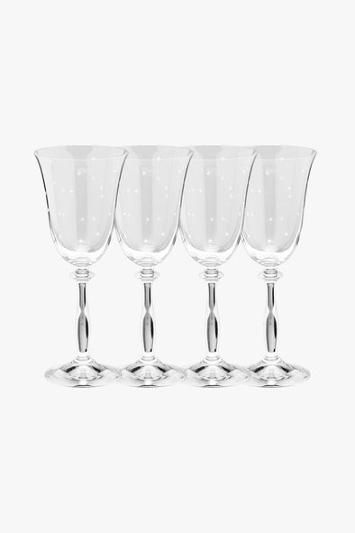 Starry Eve Wine Glass Set Of 4