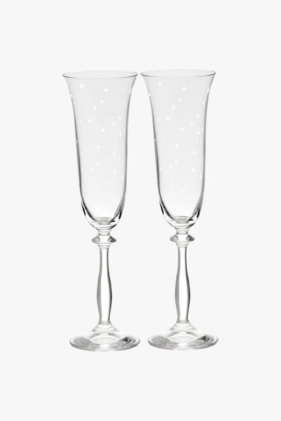 Starry Eve Champagne Flute Set Of 2