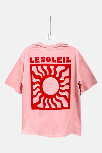 Le Soleil T-Shirt Pink