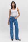 Kaya Denim Trousers Mid Blue